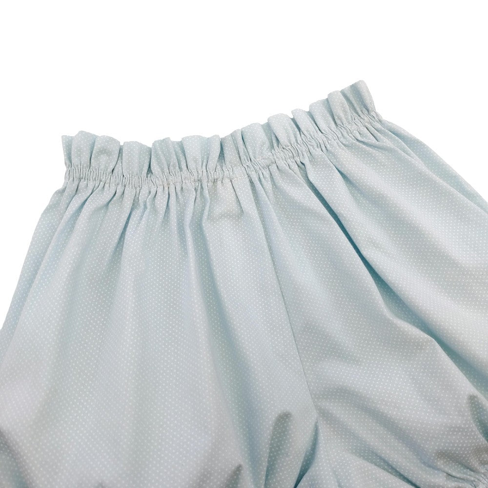 Sweet Lolita Bloomers Shorts for Girls Light Blue Pumpkin Pants with Lace Trim